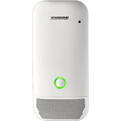Shure ULXD6W/O=-H50 White Omni wireless boundary microphone for ULXD and QLXD. Includes AA Alkaline Batteries image 1