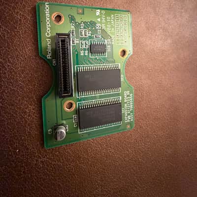 Roland SR-JV80-10 Bass and Drums Expansion Board 1990s - Green image 2