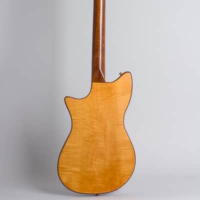 Hohner Zambesi 333 Solid Body Electric Guitar, made by Fenton-Weill (1962), period black hard shell case. image 2