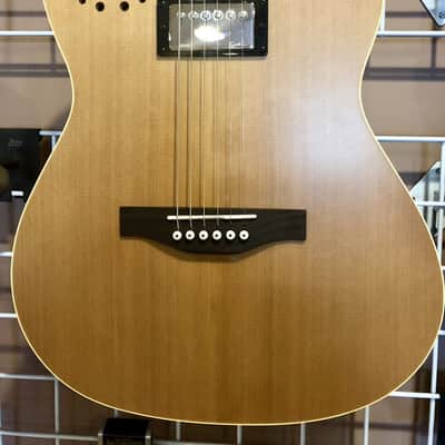 Godin A6 Ultra Natural SG Electric Acoustic guitar with bag 030293F B-stock image 2