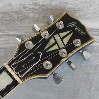 1978 Greco Japan EG-600PB Les Paul Custom Black Beauty (Ebony) image 11