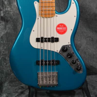 Squier Classic Vibe Active '70s Jazz Bass 5-String Ocean Turquoise w/ FREE Same Day Shipping image 1