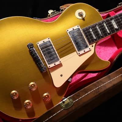Gibson Custom Shop Limited Run Tak Matsumoto 1955 Les Paul Goldtop Murphy Lab Aged [TAK117] (06/15) image 7
