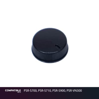 Yamaha Black Master Volume Knob for PSR-S700, PSR-S710, PSR-S900, PSR-VN300