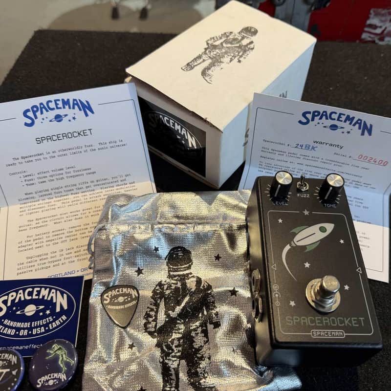 Spaceman Effects Spacerocket Silicon Fuzz Pedal (Pre-Owned) image 1