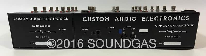 Bob Bradshaw / Custom Audio Electronics RS-10 MIDI Foot Controller