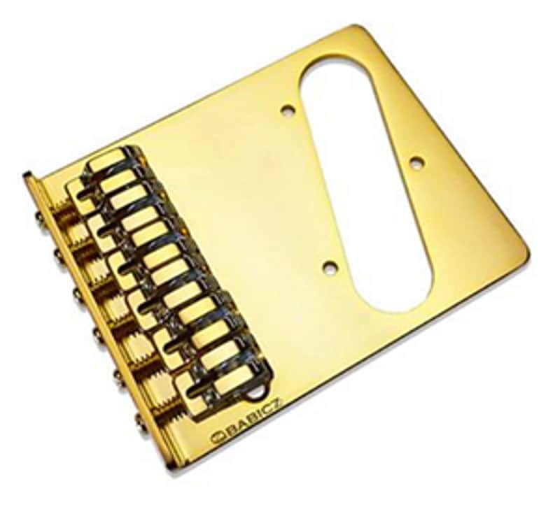 Babicz Full Contact Hardware Babicz FCH Z SERIES Tele Bridge, Single Coil, gold FCHZTLSGD image 1