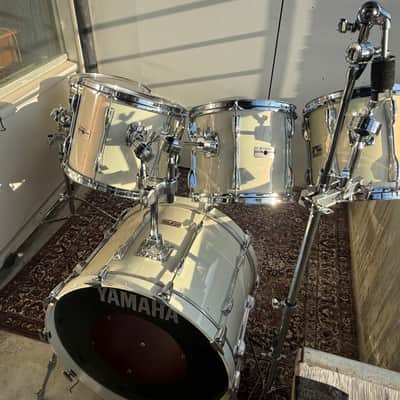 Yamaha Power Recording Custom Mid 1980's - Stage White Lacquer image 3
