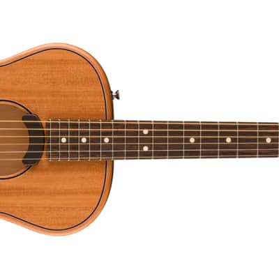 Fender Highway Series Parlor Acoustic-Electric Guitar Mahogany image 5