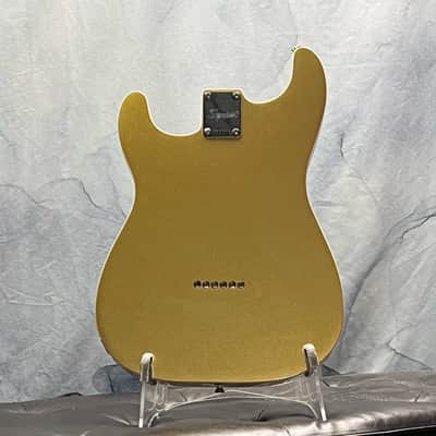 Squier Paranormal Custom Nashville Loaded Double Bound Stratocaster Body Aztec Gold image 4