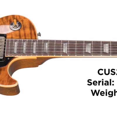 Gibson Custom Shop Heavy Aged 1959 Les Paul Electric Guitar with Hardshell Case - Sunrise Tiger w/OHSC (CUS24481) image 4