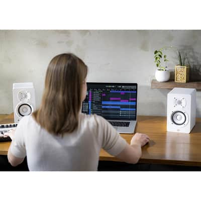Yamaha Yamaha HS3 Active 3.5 2-Way Studio Monitors, WTite image 5