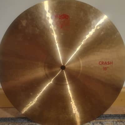 Paiste 16" 2002 Crash Cymbal 1980 - Present - Traditional image 1