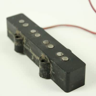 1974 Vintage Fender Jazz Bass Single-Coil NECK Pickup 7.75k Reading USA 1970s image 3