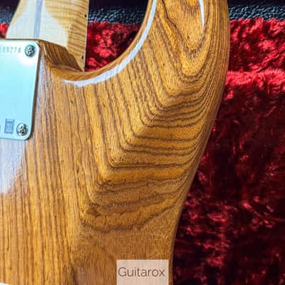 2020 Fender 65 Stratocaster Closet Classic Roasted Ash Natural image 14