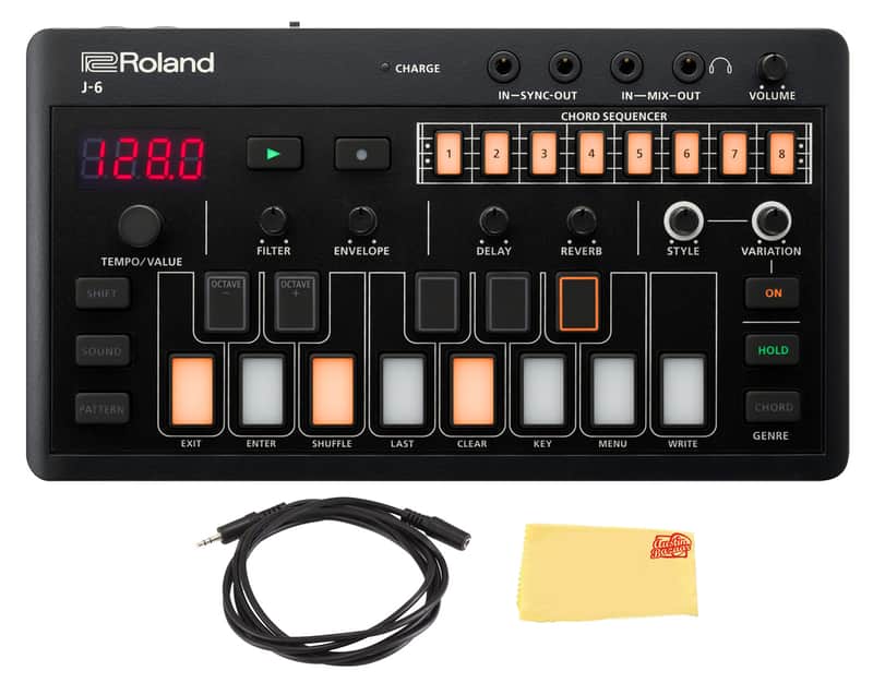 Roland Aira Compact J-6 Chord Synthesizer w/ Audio Cable image 1