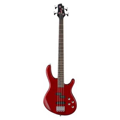 Cort Action Bass Plus 4-String Bass Guitar - Transparent Red - Open Box image 2