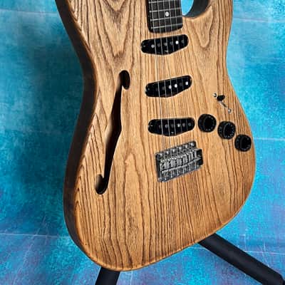 DB Custom Guitars Thinline Semi Stratocaster One OF A Kind Made in Germany image 10