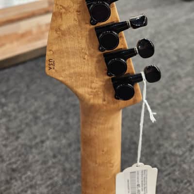 Suhr Firehouse Exclusive Modern T Waterfall Burl Maple, Copperhead Burst w/ Case image 4