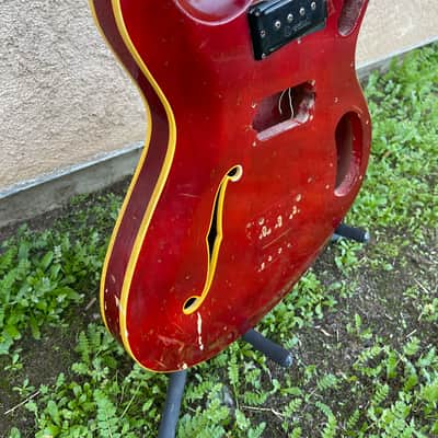 Mosrite Combo Bass 60s - Red image 3