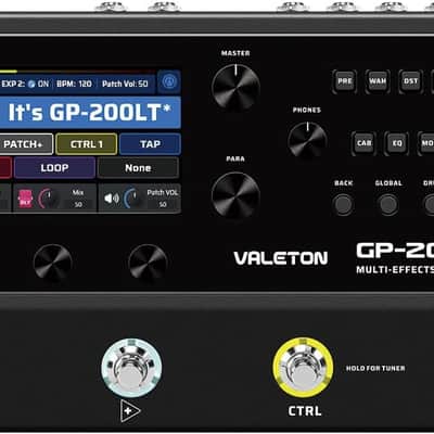 Valeton Multi Effects Pedal Multi Effects Processor Guitar Effects Pedal Bass Pedal Amp Modeling IR Cabinets Simulation Multi-Effects with FX Loop MIDI I/O Stereo OTG USB Audio Interface GP-200LT(Ship from US Warehouse For Prompt Delivery) image 1