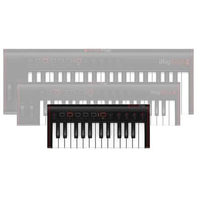 IK Multimedia iRig Keys 2 Mini Compact 25-Key MIDI Controller image 3