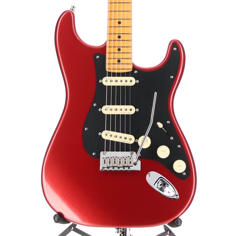 Fender American Ultra II Stratocaster, Maple Fingerboard, Sinister Red (BB6) (33610)