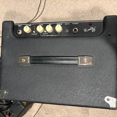 Fender Rumble 25 2014 - Black/Silver image 5