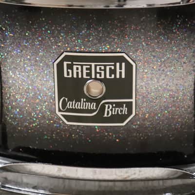 Gretsch Catalina Birch Snare Drum - Sparkle Fade image 2