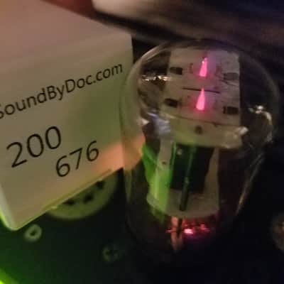 Sylvania Matched Pair (2) 6SN7GT tNOS AT1000 TESTED Vacuum Tubes T3 Tall Boy 2-hole black in-facing T plates dual triode 1949-1953 image 7