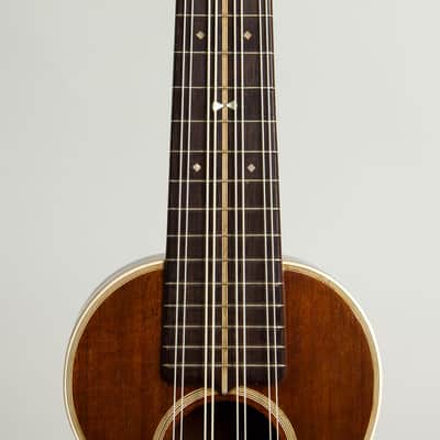 C. F. Martin  Style 3M Taropatch (1920), black chipboard case. image 8