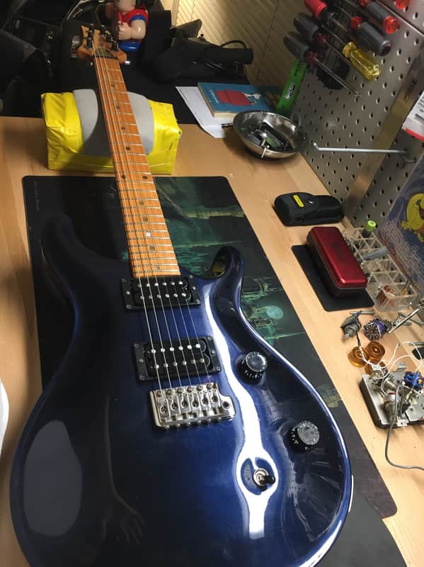 1989 PRS CE-24 Black Pearl w/Maple board! image 1