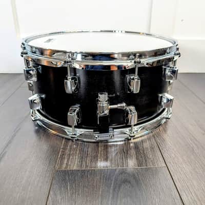 UPGRADED ddrum Dominion Birch Snare Drum 14" x 6.5" Black Ebony Stain 10 Lug image 2