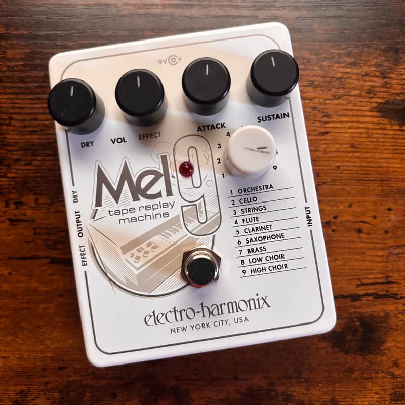 lightly-used & clean Electro-Harmonix Mel9 Tape Replay Machine 2016 - Present - White image 1