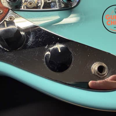 Immagine 2014 Fender Japan Kurt Cobain Mustang Left-Handed Sonic Blue MIJ w/ HSC - 13