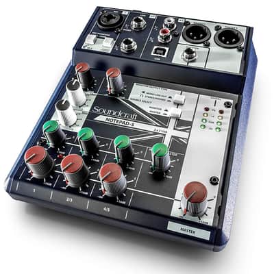 Soundcraft Notepad-5 Small-Format Analog Mixing Console with USB I/O, 5-channel mixer ( image 3