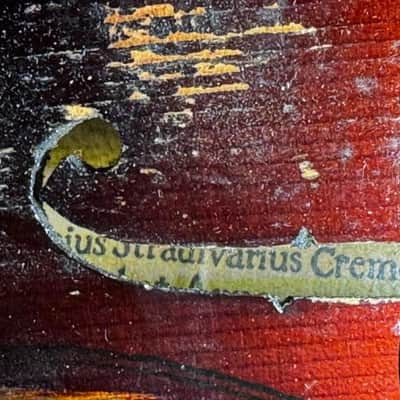Stradivarius Cremonensis Faciebat Anno 17 1/4 Fractional Student Violin image 5