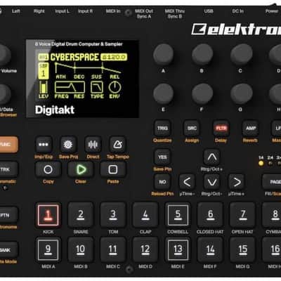 ELEKTRON DIGITAKT DRUM MACHINE A 8 VOCI image 1