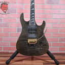 Hamer USA Chaparral Elite Quilted Maple Body Transparent Black 1990 w/OHSC