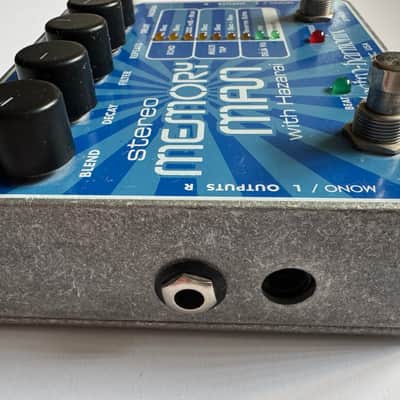 Electro-Harmonix Stereo Memory Man With Hazarai Digital Delay / Looper 2007 - Present - Blue image 4