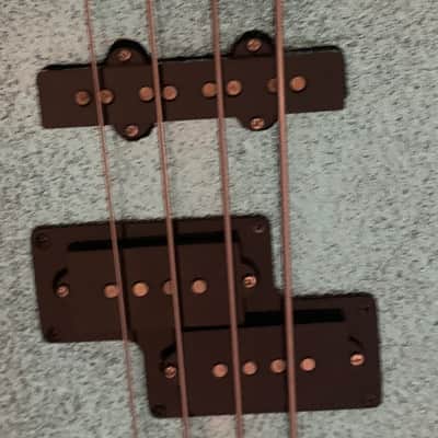 Ocean spray metal flake crook custom guitars electric bass guitars image 10