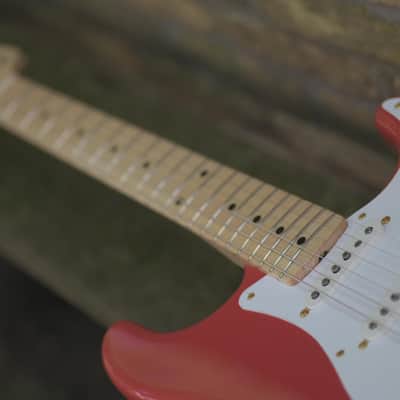 Fender Custom Shop '57 Stratocaster NOS, Maple Neck, Gold Hardware - Fiesta Red image 12