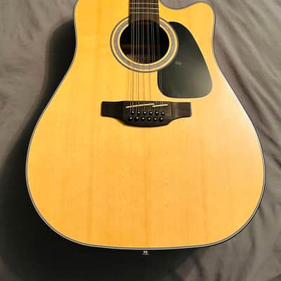 Takamine GD30CE-12NAT G30 Series 12-String Dreadnought Cutaway Acoustic/Electric Guitar 2010s - Natural w/ Takamine Case image 13