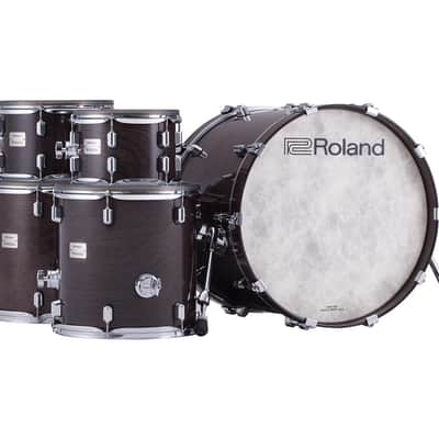 Roland VAD716 V-Drums Acoustic Designed Electronic Drum Kit - Gloss Ebony image 2