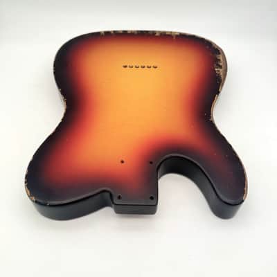 MJT Telecaster Body Alder Relic Nitro Light MJT5445 image 7