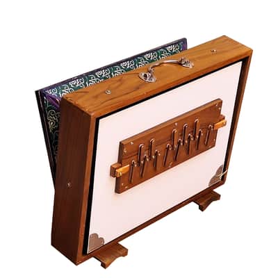 SHRUTI BOX~BIG SIZE (16" X 12" X 3")~13 NOTES~TUNING 440Hz~YOGA~MANTRA~CHANT~WITH BAG image 10