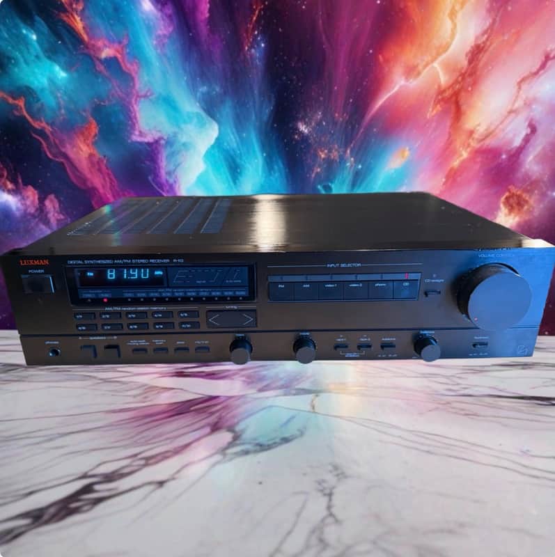 Luxman R-113 Digital Synthesizer AM/FM Stereo Receiver Cleaned & Serviced Beauty image 1