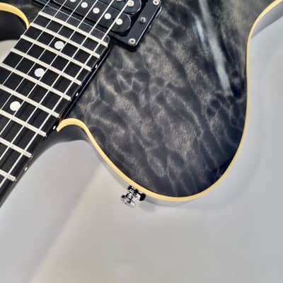 Fender Telecaster Set Neck 1991 Custom Shop Trans Black image 9