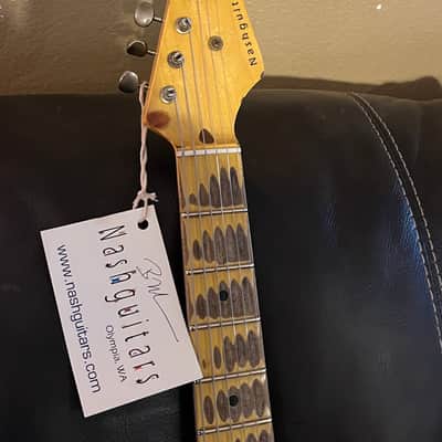 Nash S~57 2015 - 3T Heavy Relic Sunburst, Lollars, Gotoh, Ash Body, Maple on Maple Neck!  KIller set and just one great build guitar.  Alligator Nash HSC image 12