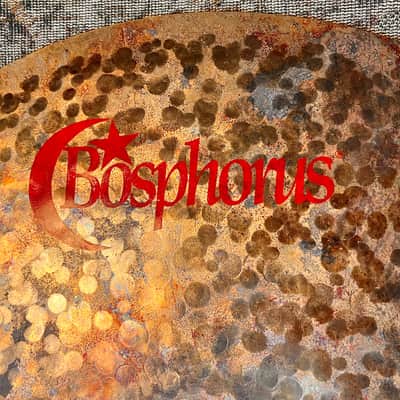 TURK OF DOOM Dark Complex Bosphorus RAW 18” THIN CRASH RIDE ONLY 1340 g Spectacular Unlathed image 3